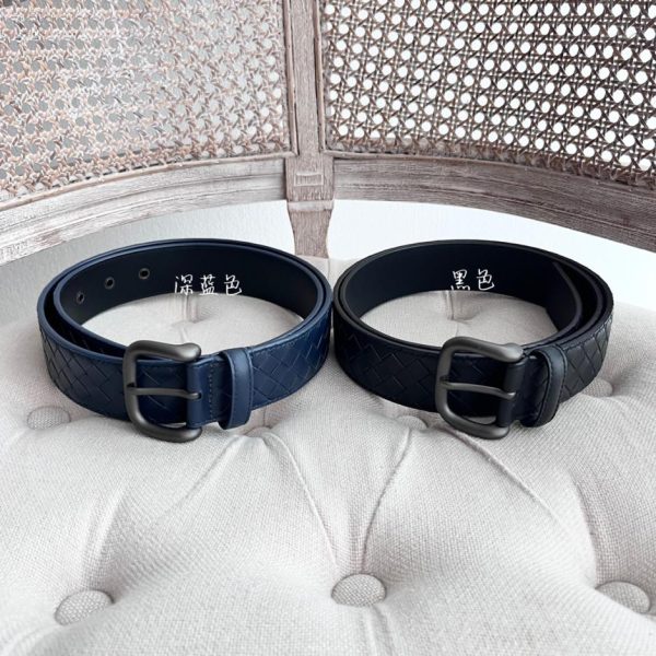 réplica,joyas,joyería,1:1,replica,fake,lujo,barato Cinturón ancho informal de negocios para hombre BV