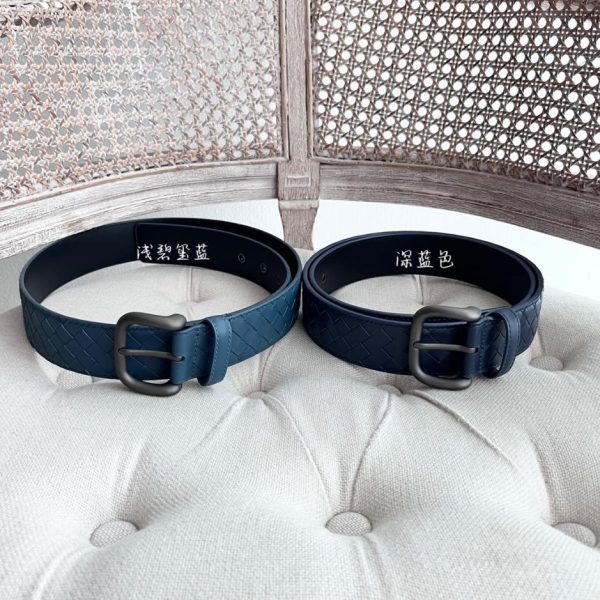 réplica,joyas,joyería,1:1,replica,fake,lujo,barato Cinturón ancho informal de negocios para hombre BV