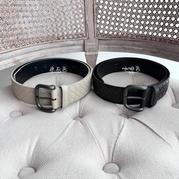 réplica,joyas,joyería,1:1,replica,fake,lujo,barato Cinturón ancho informal de negocios para hombre BV