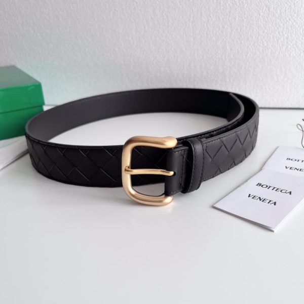 réplica,joyas,joyería,1:1,replica,fake,lujo,barato Cinturón ancho trenzado de hombre BV