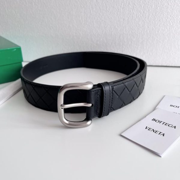 réplica,joyas,joyería,1:1,replica,fake,lujo,barato Cinturón ancho trenzado de hombre BV