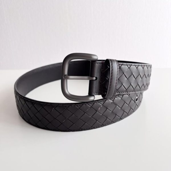 réplica,joyas,joyería,1:1,replica,fake,lujo,barato Cinturón ancho informal de negocios para hombre BV