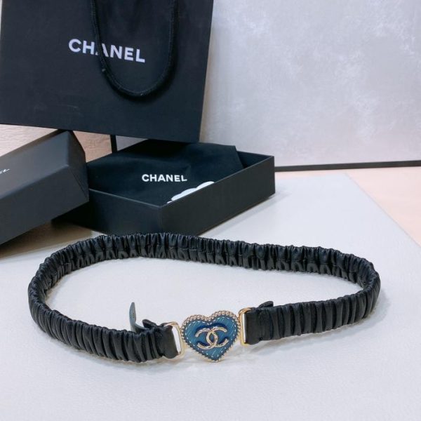 réplica,joyas,joyería,1:1,replica,fake,lujo,barato Cadena de cintura COCO de metal Chanel 24cc 95cm