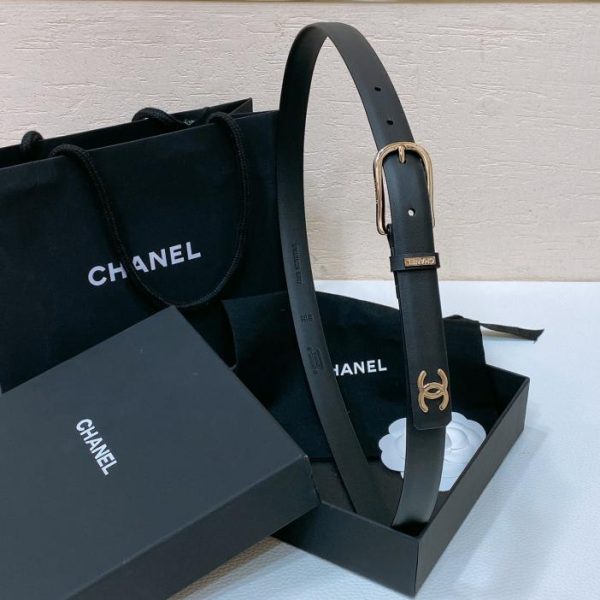 réplica,joyas,joyería,1:1,replica,fake,lujo,barato Chanel 24c/Piel de becerro 2,0 cm