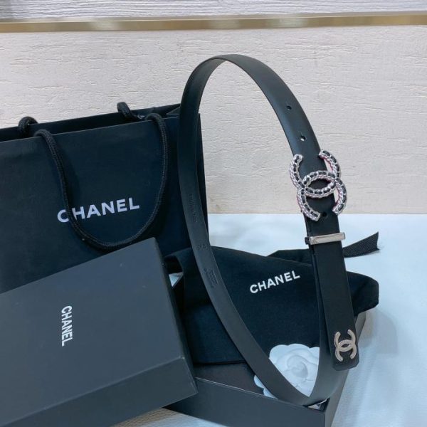 réplica,joyas,joyería,1:1,replica,fake,lujo,barato Chanel 24c/Piel de becerro 2,0 cm