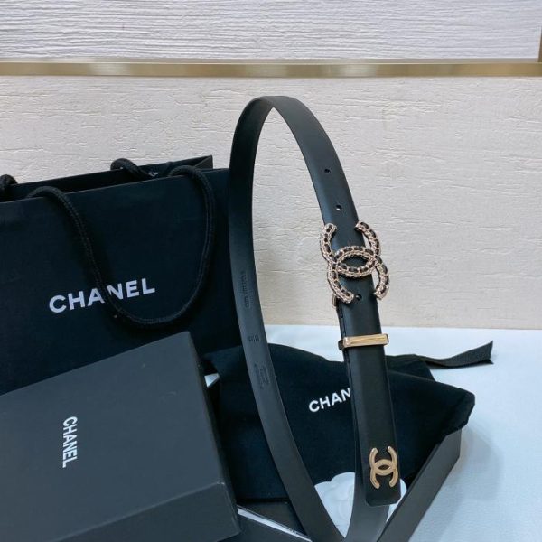 réplica,joyas,joyería,1:1,replica,fake,lujo,barato Chanel 24c/Piel de becerro 2,0 cm