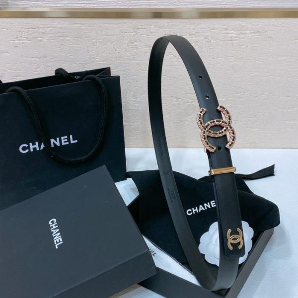 réplica,joyas,joyería,1:1,replica,fake,lujo,barato Chanel 24 piel de becerro 3,0 cm