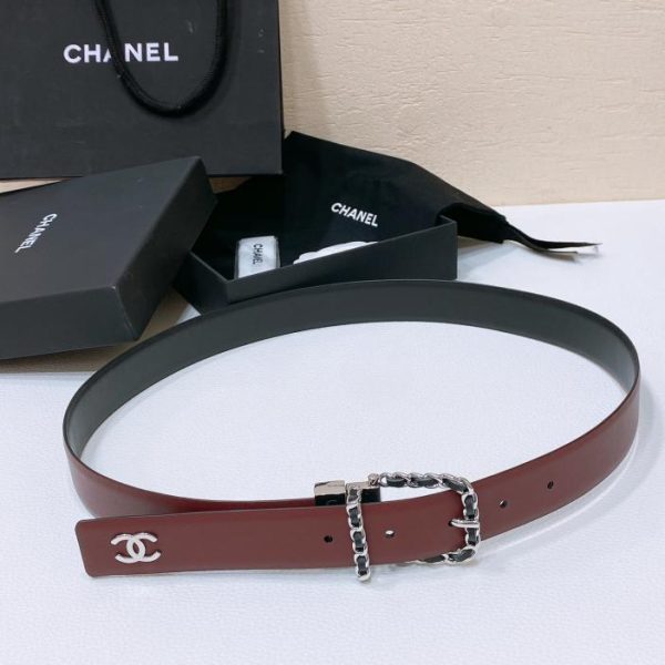 réplica,joyas,joyería,1:1,replica,fake,lujo,barato Chanel 24C piel de becerro 3,0 cm