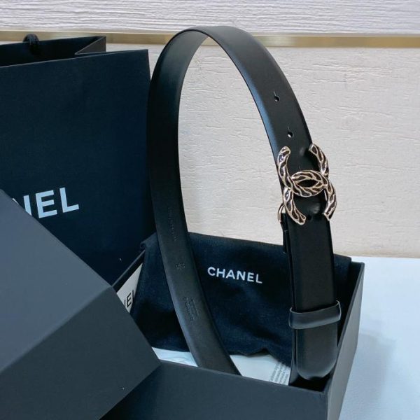 réplica,joyas,joyería,1:1,replica,fake,lujo,barato Chanel 24 piel de becerro 3,0 cm