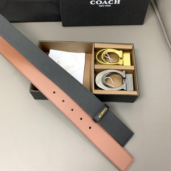 réplica,joyas,joyería,1:1,replica,fake,lujo,barato COACH LUXURY 3,8cm DOBLE CARA
