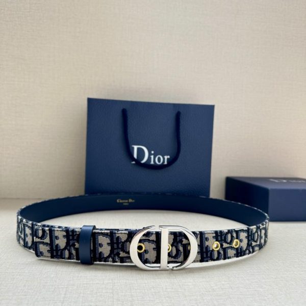réplica,joyas,joyería,1:1,replica,fake,lujo,barato Correa de sillín Dior de 3,0 cm de ancho