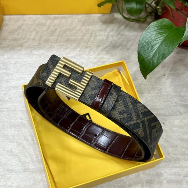 réplica,joyas,joyería,1:1,replica,fake,lujo,barato FENDI ancho 4,0 CM