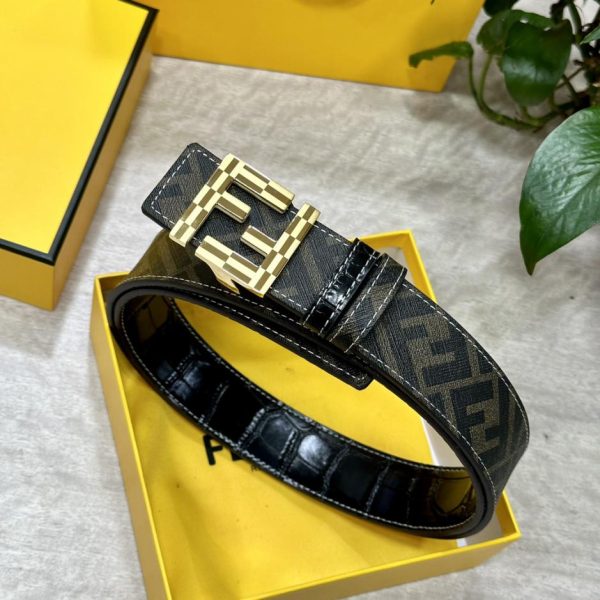 réplica,joyas,joyería,1:1,replica,fake,lujo,barato FENDI ancho 4,0 CM