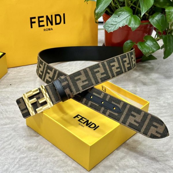 réplica,joyas,joyería,1:1,replica,fake,lujo,barato FENDl ancho 3,8 CM