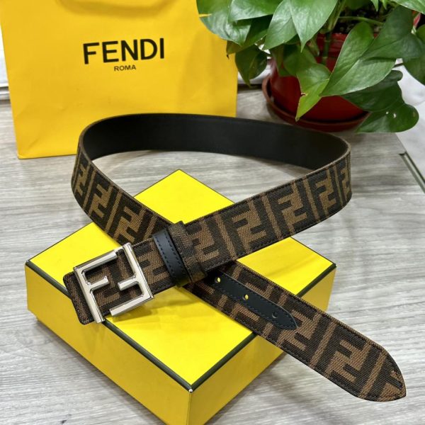 réplica,joyas,joyería,1:1,replica,fake,lujo,barato FENDl ancho 3,8 CM