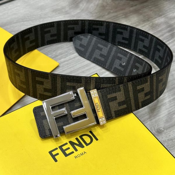 réplica,joyas,joyería,1:1,replica,fake,lujo,barato FENDI ancho 4.0CM doble anillo