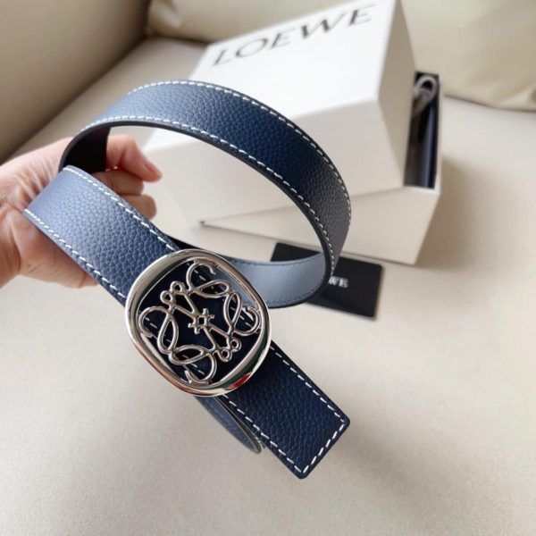réplica,joyas,joyería,1:1,replica,fake,lujo,barato Cinturón Anagrama LOEWE de piel vacuna
