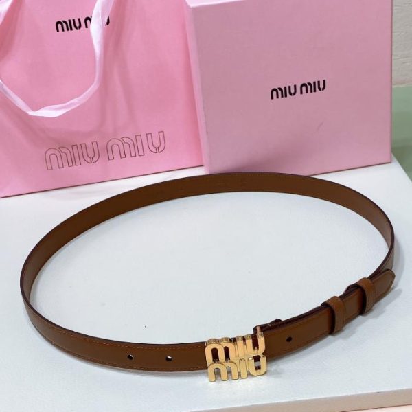 réplica,joyas,joyería,1:1,replica,fake,lujo,barato Miu Miu contador nuevo cinturón 2