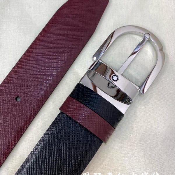 réplica,joyas,joyería,1:1,replica,fake,lujo,barato Cinturón Montblanc de 3,5 cm de ancho.