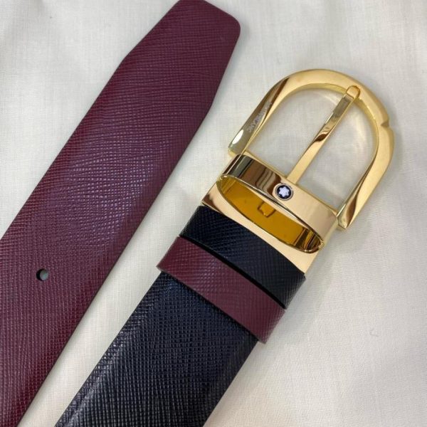 réplica,joyas,joyería,1:1,replica,fake,lujo,barato Cinturón Montblanc de 3,5 cm de ancho.