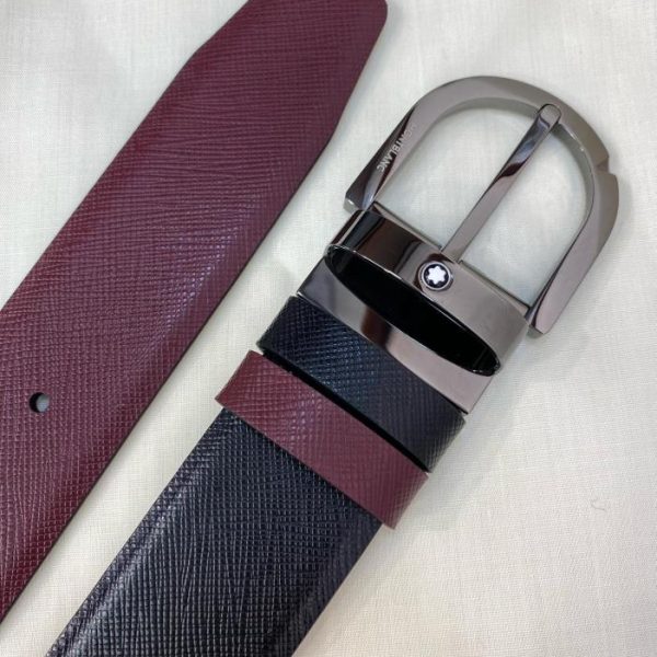 réplica,joyas,joyería,1:1,replica,fake,lujo,barato Cinturón Montblanc de 3,5 cm de ancho.