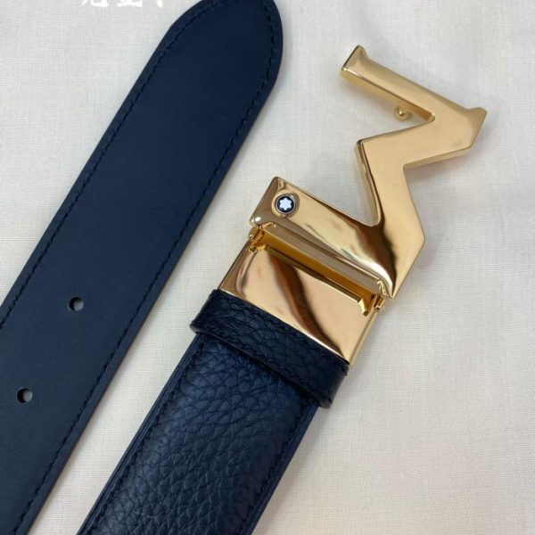 réplica,joyas,joyería,1:1,replica,fake,lujo,barato Cinturón Montblanc de 3,5 cm de ancho.