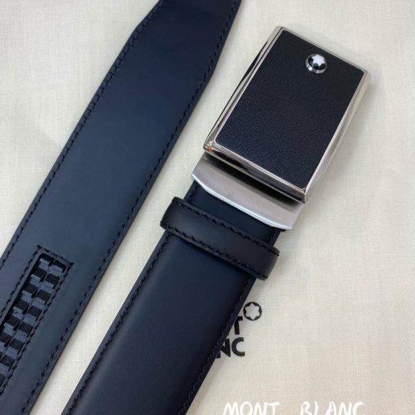 réplica,joyas,joyería,1:1,replica,fake,lujo,barato Cinturón Montblanc hombre ancho 34MM