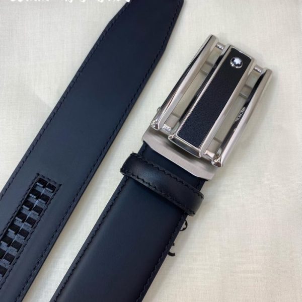 réplica,joyas,joyería,1:1,replica,fake,lujo,barato Cinturón Montblanc hombre ancho 34MM