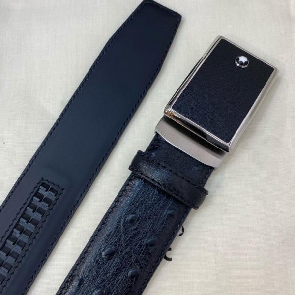 réplica,joyas,joyería,1:1,replica,fake,lujo,barato Cinturón Montblanc hombre ancho 34MM