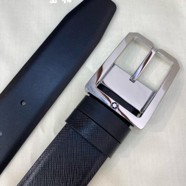 réplica,joyas,joyería,1:1,replica,fake,lujo,barato Cinturón Montblanc de 3,5 cm de ancho.