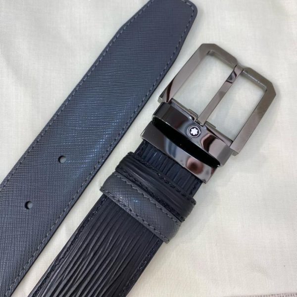 réplica,joyas,joyería,1:1,replica,fake,lujo,barato Cinturón Montblanc de 3,5 cm de ancho.