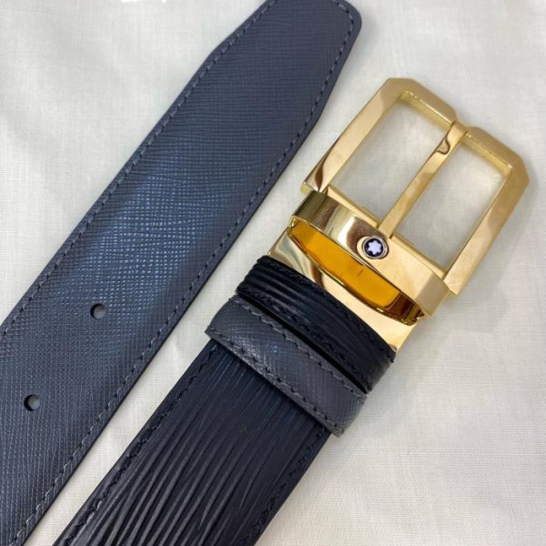 réplica,joyas,joyería,1:1,replica,fake,lujo,barato Cinturón Montblanc de 3,5 cm de ancho.