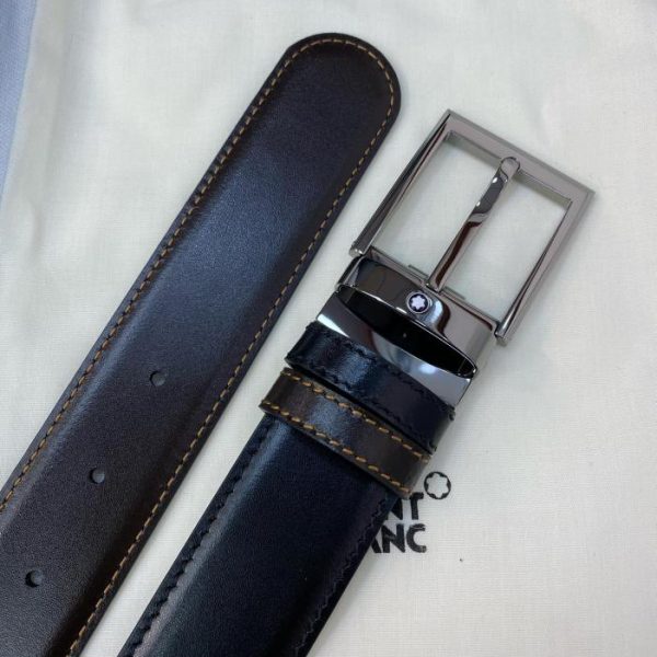 réplica,joyas,joyería,1:1,replica,fake,lujo,barato Cinturón Montblanc de 3,5 cm de ancho.