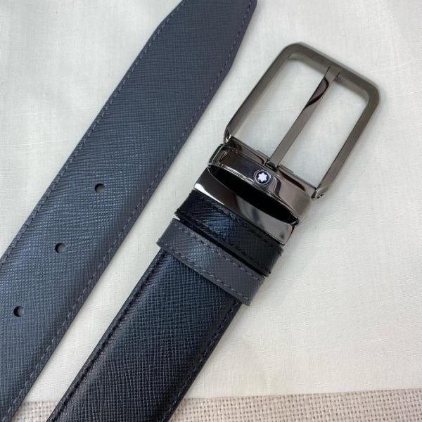 réplica,joyas,joyería,1:1,replica,fake,lujo,barato Cinturón Montblanc de 3,5 cm de ancho.