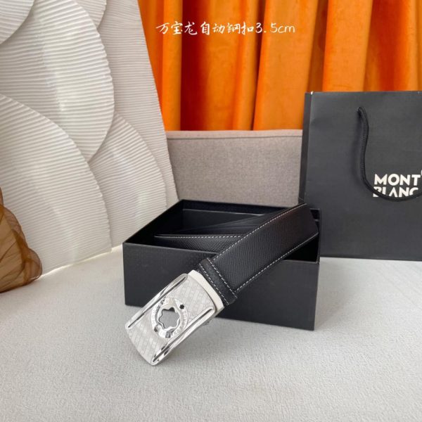 réplica,joyas,joyería,1:1,replica,fake,lujo,barato Montblanc hombre ancho 3,5 cm.