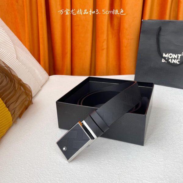 réplica,joyas,joyería,1:1,replica,fake,lujo,barato Montblanc hombre ancho 3,5 cm.