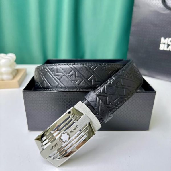réplica,joyas,joyería,1:1,replica,fake,lujo,barato Montblanc hombre ancho 3,5 cm.