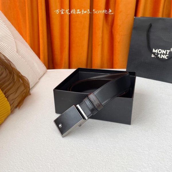 réplica,joyas,joyería,1:1,replica,fake,lujo,barato Montblanc hombre ancho 3,5 cm.
