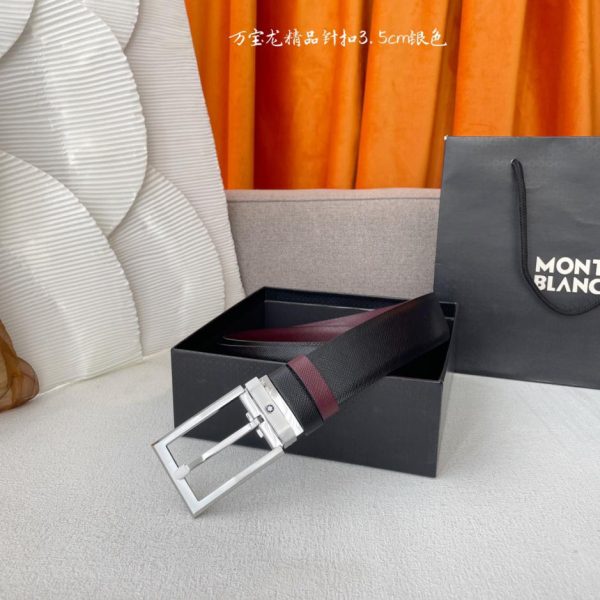 réplica,joyas,joyería,1:1,replica,fake,lujo,barato Montblanc hombre ancho 3,5 cm.