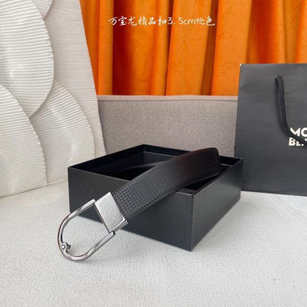 réplica,joyas,joyería,1:1,replica,fake,lujo,barato Montblanc hombre ancho 3,5 cm.