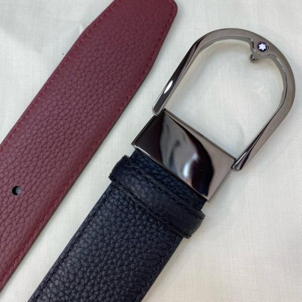 réplica,joyas,joyería,1:1,replica,fake,lujo,barato Cinturón Montblanc de 3,5 cm de ancho.