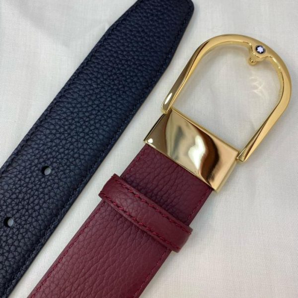 réplica,joyas,joyería,1:1,replica,fake,lujo,barato Cinturón Montblanc de 3,5 cm de ancho.