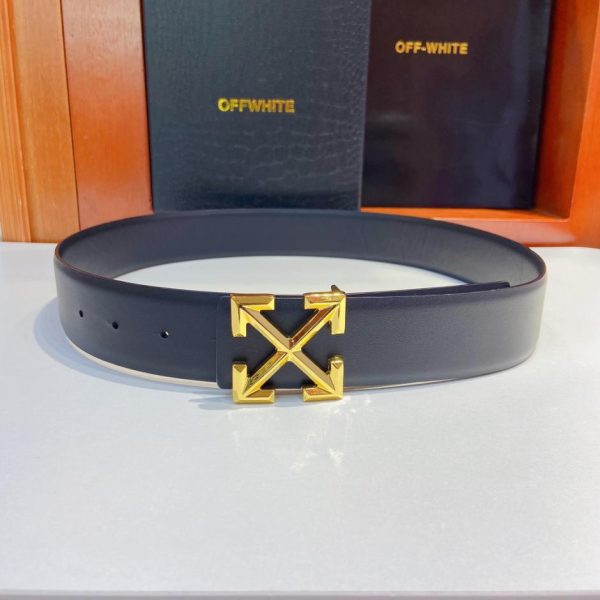 réplica,joyas,joyería,1:1,replica,fake,lujo,barato Cinturón gama alta Off-White ancho 4.0cm