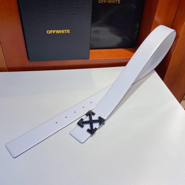 réplica,joyas,joyería,1:1,replica,fake,lujo,barato Cinturón gama alta Off-White ancho 4.0cm