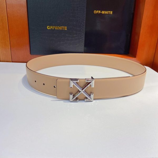 réplica,joyas,joyería,1:1,replica,fake,lujo,barato Cinturón gama alta Off-White ancho 4.0cm