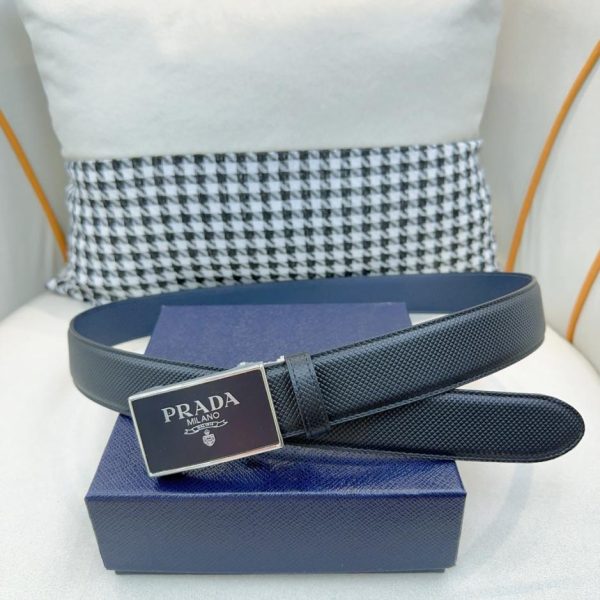 réplica,joyas,joyería,1:1,replica,fake,lujo,barato PRADA nuevo cinturón de 3,5 cm de ancho.