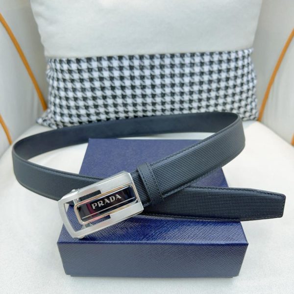 réplica,joyas,joyería,1:1,replica,fake,lujo,barato PRADA nuevo cinturón de 3,5 cm de ancho.