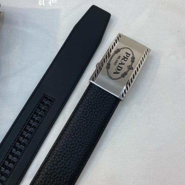 réplica,joyas,joyería,1:1,replica,fake,lujo,barato Cinturón PRADA de hombre ancho 34MM