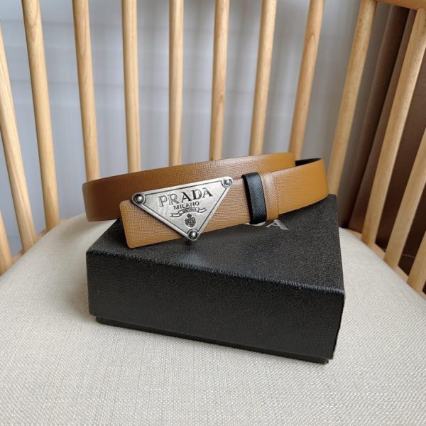 réplica,joyas,joyería,1:1,replica,fake,lujo,barato PRADA nuevo cinturón de 3,5 cm de ancho.