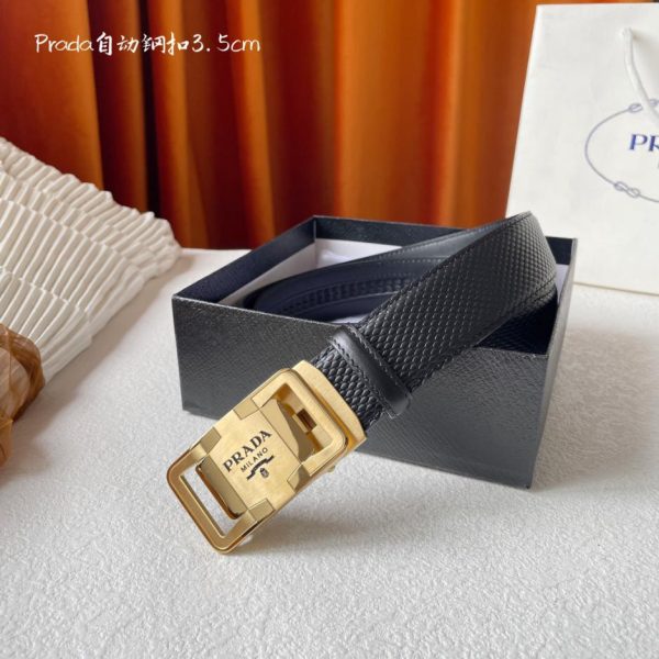 réplica,joyas,joyería,1:1,replica,fake,lujo,barato PRADA nuevo cinturón ancho 3.0cm